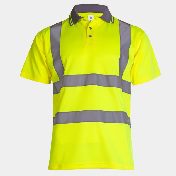 Hi Vis Short Sleeve Polo Shirt Thumbnail