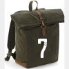 Quadra Heritage Waxed Canvas Backpack Thumbnail