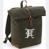 Quadra Heritage Waxed Canvas Backpack Thumbnail