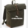 Quadra Heritage Waxed Canvas Backpack Thumbnail