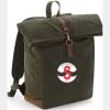 Quadra Heritage Waxed Canvas Backpack Thumbnail