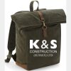 Quadra Heritage Waxed Canvas Backpack Thumbnail