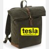 Quadra Heritage Waxed Canvas Backpack Thumbnail