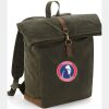 Quadra Heritage Waxed Canvas Backpack Thumbnail