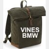 Quadra Heritage Waxed Canvas Backpack Thumbnail