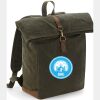 Quadra Heritage Waxed Canvas Backpack Thumbnail