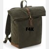 Quadra Heritage Waxed Canvas Backpack Thumbnail