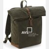 Quadra Heritage Waxed Canvas Backpack Thumbnail