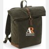 Quadra Heritage Waxed Canvas Backpack Thumbnail