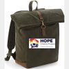 Quadra Heritage Waxed Canvas Backpack Thumbnail