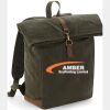 Quadra Heritage Waxed Canvas Backpack Thumbnail