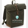 Quadra Heritage Waxed Canvas Backpack Thumbnail
