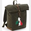 Quadra Heritage Waxed Canvas Backpack Thumbnail
