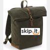 Quadra Heritage Waxed Canvas Backpack Thumbnail