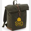 Quadra Heritage Waxed Canvas Backpack Thumbnail