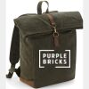 Quadra Heritage Waxed Canvas Backpack Thumbnail